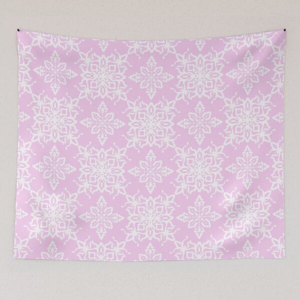 Item preview, Blush Pink Floral Mandala Pattern (Soft Romantic Design) designed and sold by Digitara8595.
