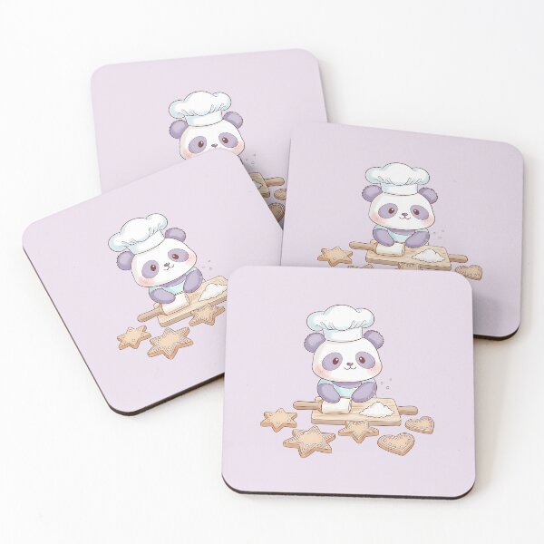 Item preview, Cute Panda Baking Cookies designed and sold by Itsheartshop.