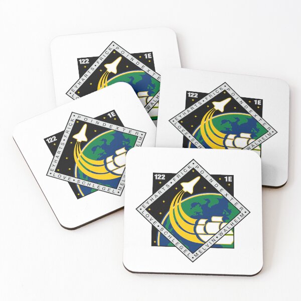 Item preview, Space Shuttle, STS-122, Mission Patch designed and sold by CharlieDesings.