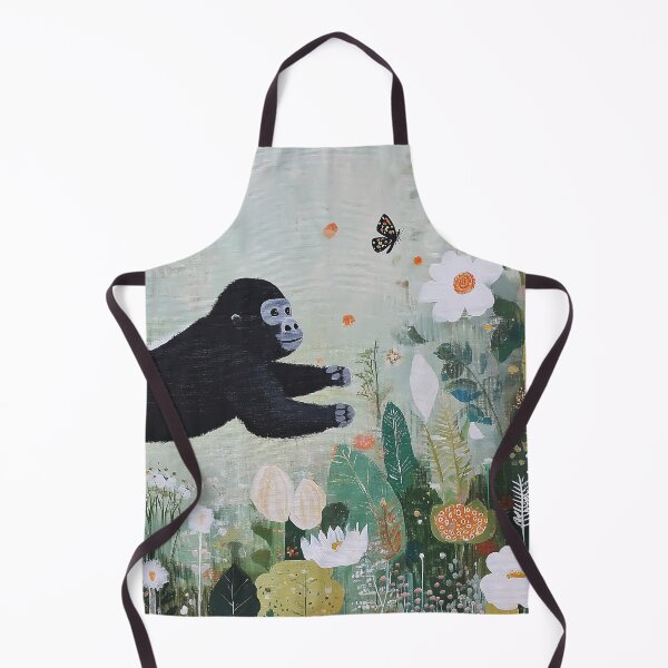 Item preview, GORILLA CHASING A BUTTERFLY designed and sold by lautir.