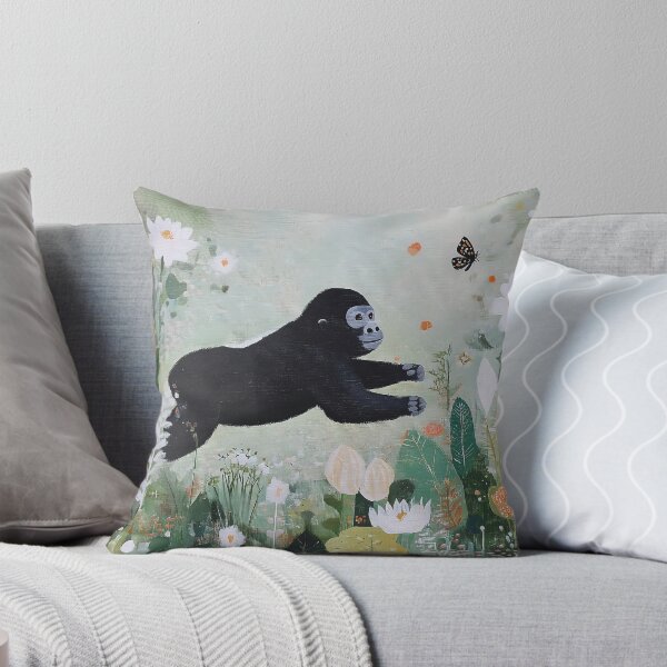Item preview, GORILLA CHASING A BUTTERFLY  designed and sold by lautir.