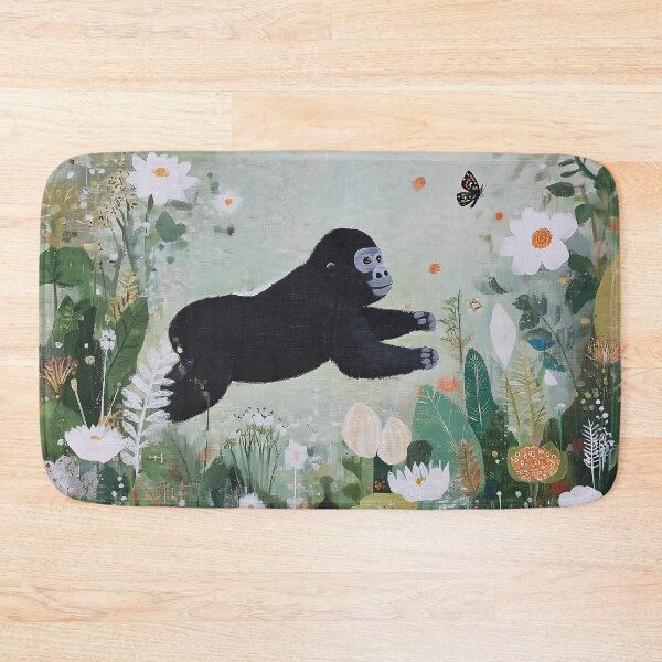 Item preview, GORILLA CHASING A BUTTERFLY  designed and sold by lautir.