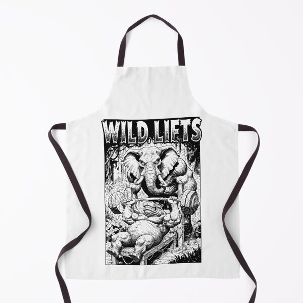 Item preview, Funny Gym Bench Press Chest Day Jungle Animals Workout designed and sold by GrandeDuc.