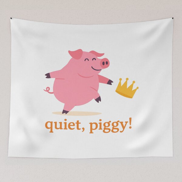 Item preview, Quiet Piggy designed and sold by Miarsabhoul.