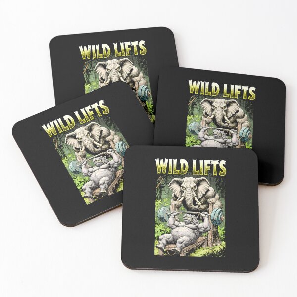 Item preview, Funny Gym Bench Press Chest Day Jungle Animals Workout designed and sold by GrandeDuc.