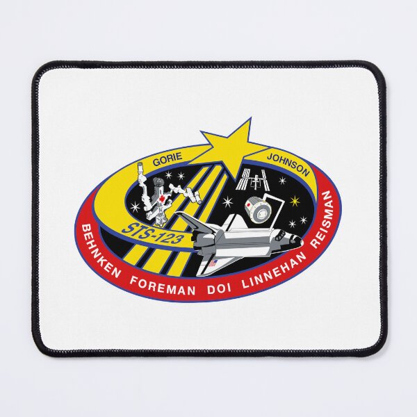 Item preview, Space Shuttle, STS-123, Mission Patch designed and sold by CharlieDesings.