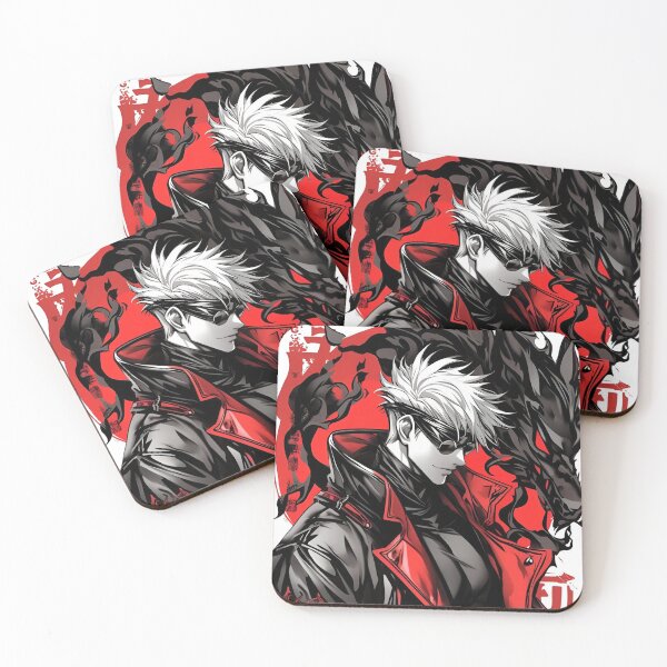 Item preview, Shadowfang Enforcer – Red & Black Dark Anime Aesthetic designed and sold by Dyan4.