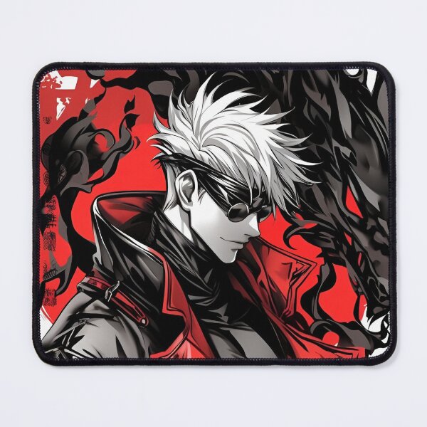 Item preview, Shadowfang Enforcer – Red & Black Dark Anime Aesthetic designed and sold by Dyan4.