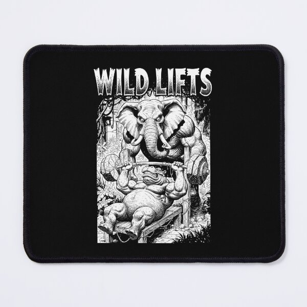 Item preview, Funny Gym Bench Press Chest Day Jungle Animals Workout designed and sold by GrandeDuc.