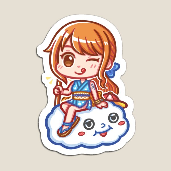 Item preview, One Piece Nami Cute Chibi designed and sold by devonazure.