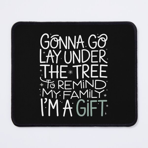 Item preview, Gonna Go Lay Under The Tree to Remind My Family - This funny design is perfect for people who love Christmas humor, a family atmosphere, and a light-hearted, playful approach to the holidays. designed and sold by ZyziowskyArt.