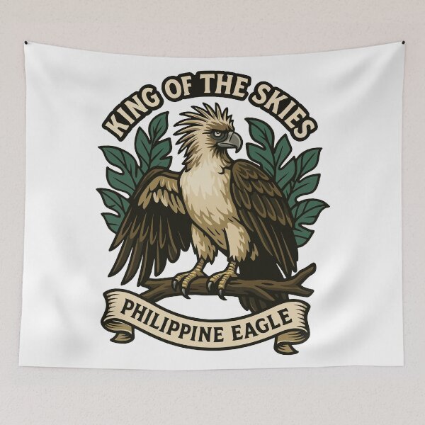 Item preview, King of the Skies Philippine Eagle Powerful Bird designed and sold by WildlifeInc.