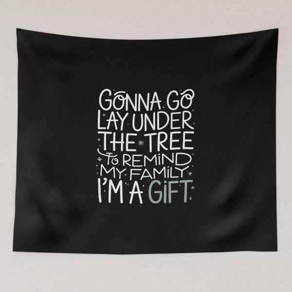 Item preview, Gonna Go Lay Under The Tree to Remind My Family - This funny design is perfect for people who love Christmas humor, a family atmosphere, and a light-hearted, playful approach to the holidays. designed and sold by ZyziowskyArt.