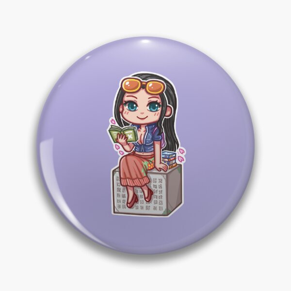 Item preview, One Piece Nico Robin Cute Chibi designed and sold by devonazure.