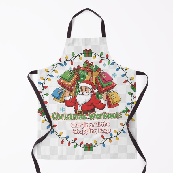 Item preview, Christmas Workouts Carrying All the Shopping Bags designed and sold by NateBT.