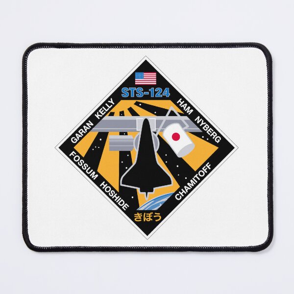Item preview, Space Shuttle, STS-124, Mission Patch designed and sold by CharlieDesings.