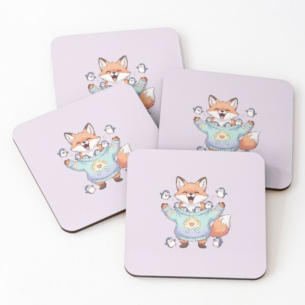 Item preview, Cute Fox With Penguin Everywhere designed and sold by Itsheartshop.