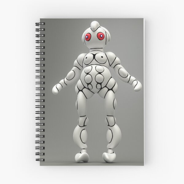 Item preview, Bubble Man White 3D Robot | Playful Sci-Fi Character Pop Art Figure designed and sold by Keltoi-art.