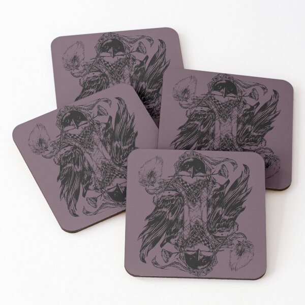 Item preview, The Azure-winged Magpie Queen of Cards designed and sold by hichili-dori.