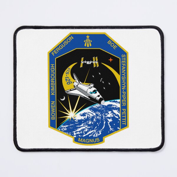 Item preview, Space Shuttle, STS-126, Mission Patch designed and sold by CharlieDesings.