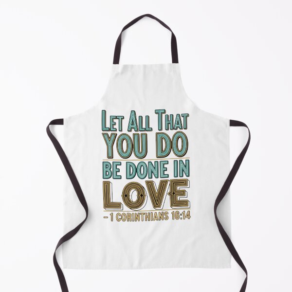 Item preview, 1 Corinthians 16:14 Scripture Quote | Elegant Christian Encouragement Art designed and sold by ebocraft.