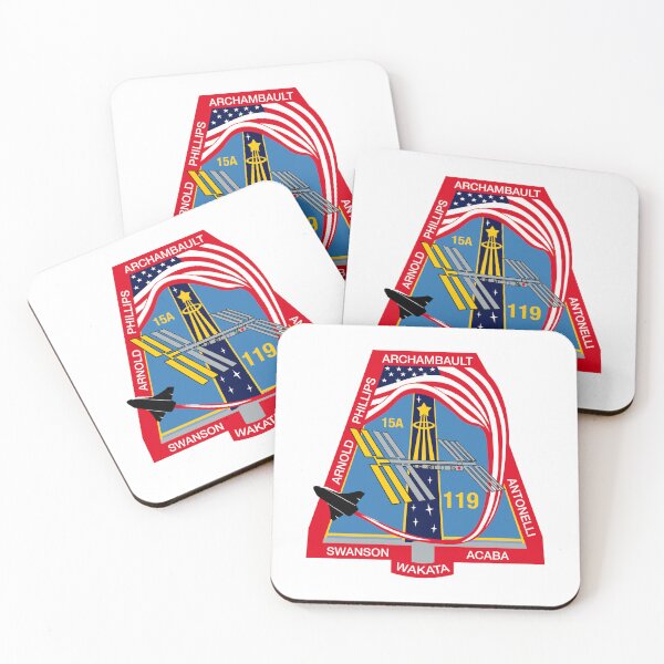 Item preview, Space Shuttle, STS-119, Mission Patch designed and sold by CharlieDesings.