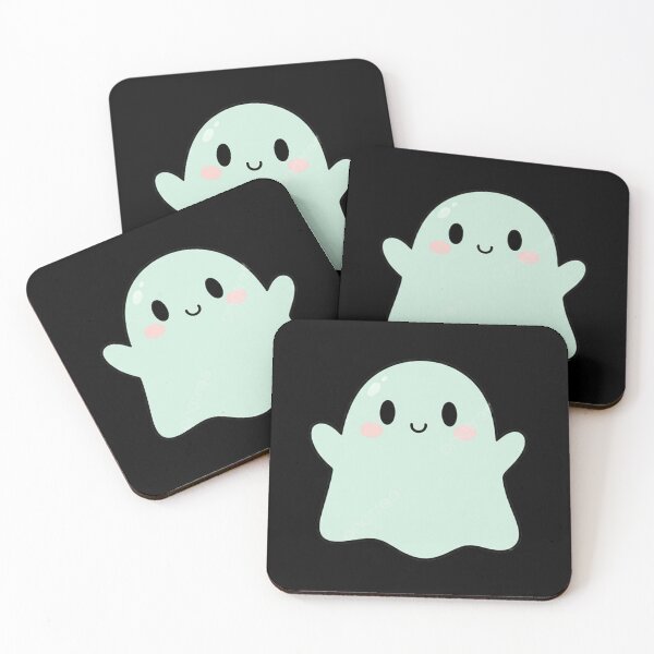 Item preview, Cute Minimal Ghost – Soft Aesthetic Spooky Friendly Design designed and sold by JustCrafted.