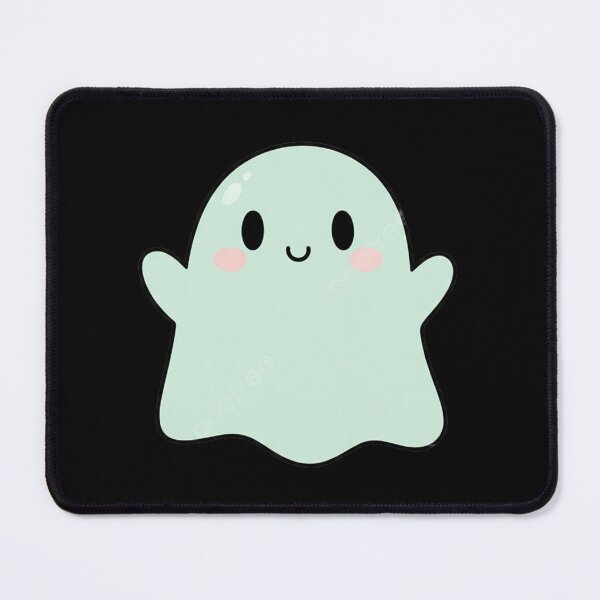 Item preview, Cute Minimal Ghost – Soft Aesthetic Spooky Friendly Design designed and sold by JustCrafted.