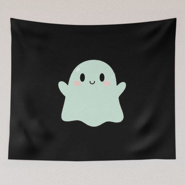 Item preview, Cute Minimal Ghost – Soft Aesthetic Spooky Friendly Design designed and sold by JustCrafted.