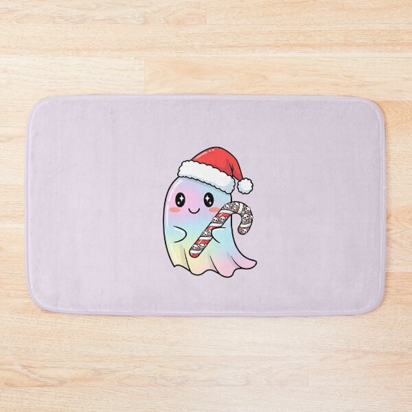 Item preview, Pastel Christmas Ghost With Skull Candy Cane designed and sold by Itsheartshop.
