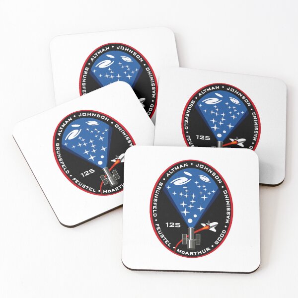 Item preview, Space Shuttle, STS-125, Mission Patch designed and sold by CharlieDesings.