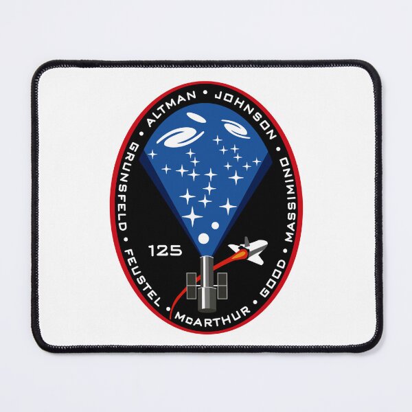 Item preview, Space Shuttle, STS-125, Mission Patch designed and sold by CharlieDesings.
