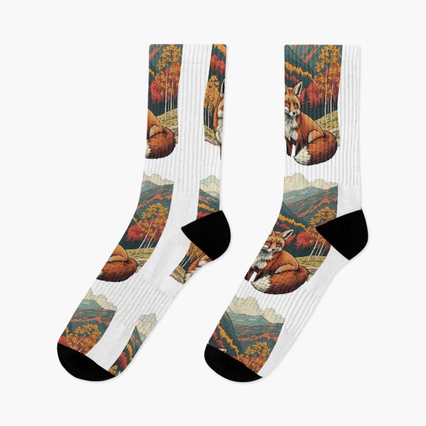 Item preview, Wild Fox Mountain Spirit designed and sold by FoxVibes.