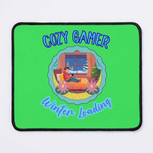 Item preview, Cozy Gamer, Winter Loading designed and sold by RonPaulHappyGamer.