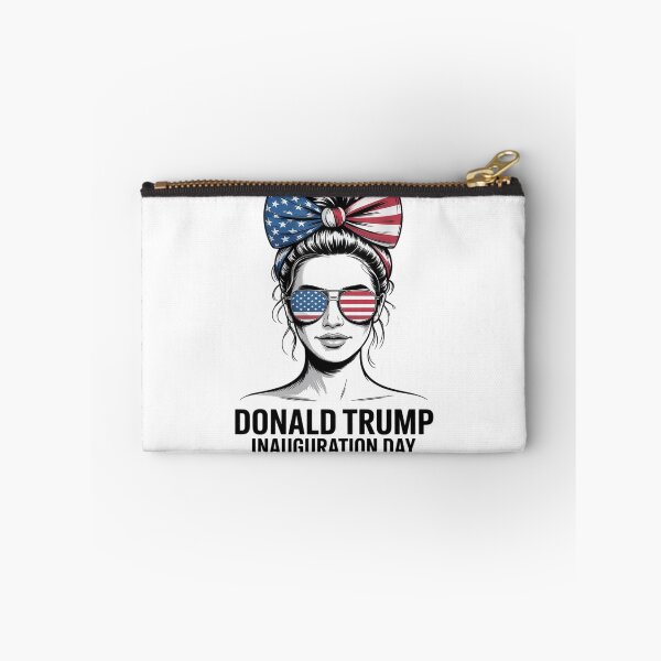 Item preview, Inauguration Day 2025 Trump Girl Messy Bun1  designed and sold by RoyTill0Art.