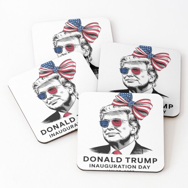 Item preview, Inauguration Day 2025 Trump Girl Messy Bun3  designed and sold by RoyTill0Art.