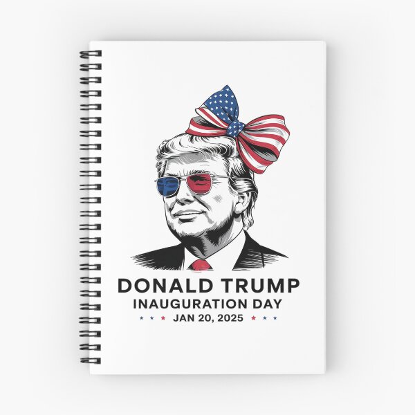 Item preview, Inauguration Day 2025 Trump Girl Messy Bun3  designed and sold by RoyTill0Art.