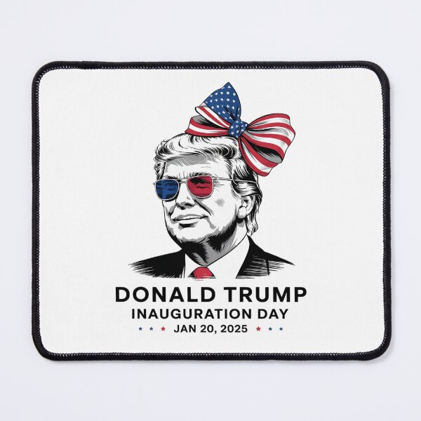 Item preview, Inauguration Day 2025 Trump Girl Messy Bun3 designed and sold by RoyTill0Art.