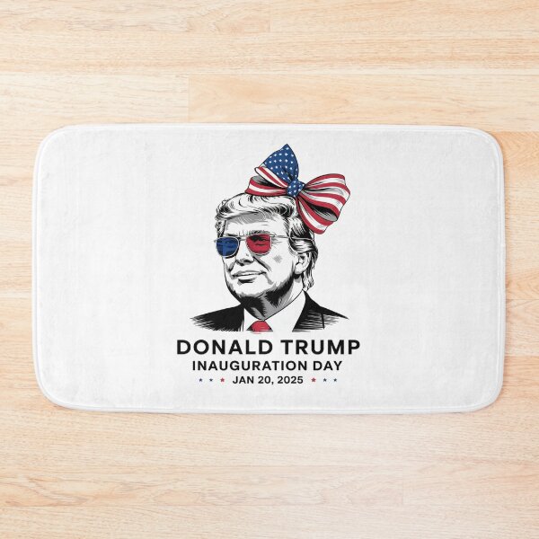 Item preview, Inauguration Day 2025 Trump Girl Messy Bun3  designed and sold by RoyTill0Art.