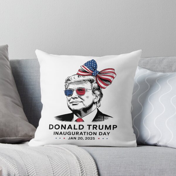 Item preview, Inauguration Day 2025 Trump Girl Messy Bun3  designed and sold by RoyTill0Art.
