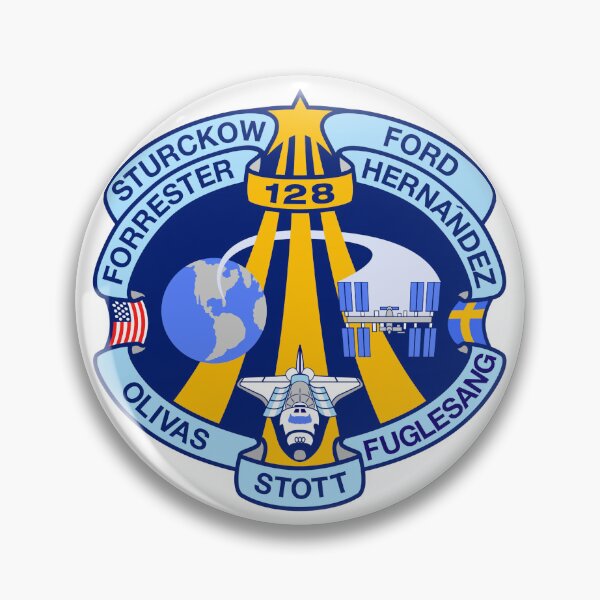 Artikelvorschau, Space Shuttle, STS-128, Missionsabzeichen entworfen und verkauft von CharlieDesings.