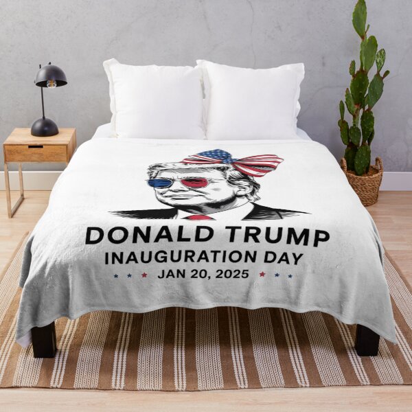 Item preview, Inauguration Day 2025 Trump Girl Messy Bun3  designed and sold by RoyTill0Art.