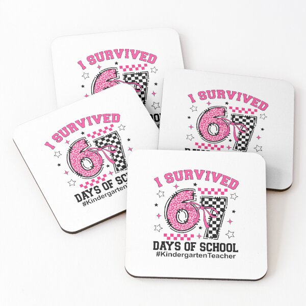 Item preview, Sixty Seven Days School Scene With Leopard Checker  designed and sold by clarabersetart.