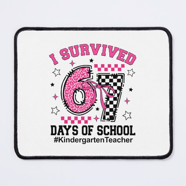 Item preview, Sixty Seven Days School Scene With Leopard Checker  designed and sold by clarabersetart.