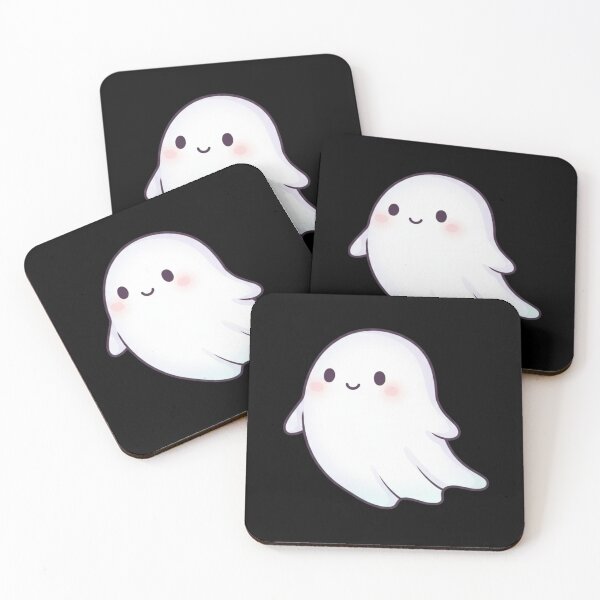 Item preview, Cute Minimal Ghost – Soft Aesthetic Spooky Friendly Design designed and sold by JustCrafted.