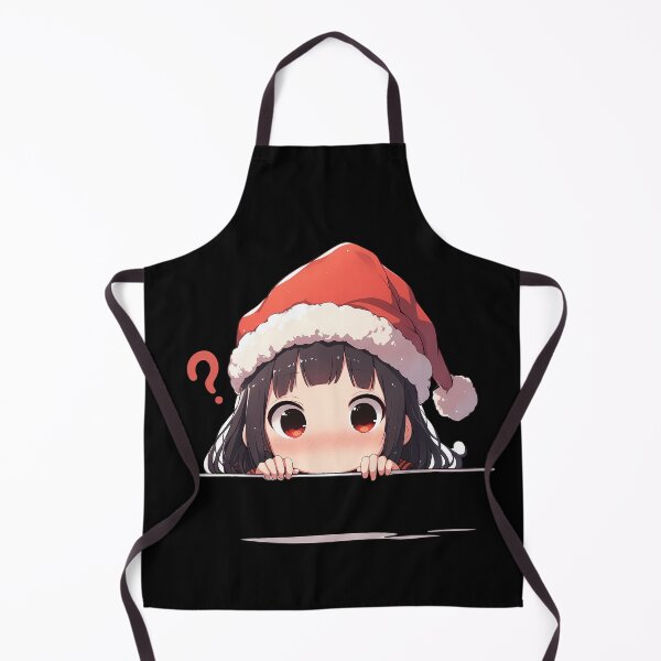 Item preview, Miko Iino Kaguya Sama Love Is War Chibi Christmas Peeker Cute Holiday Anime Girl designed and sold by Raslbazola.