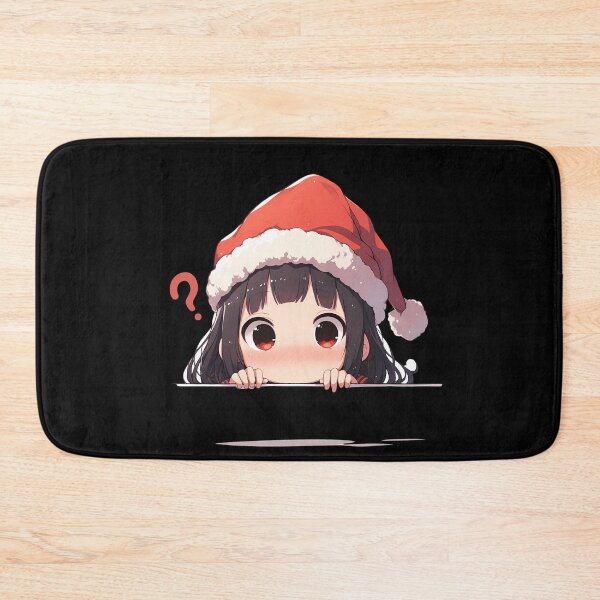Item preview, Miko Iino Kaguya Sama Love Is War Chibi Christmas Peeker Cute Holiday Anime Girl designed and sold by Raslbazola.
