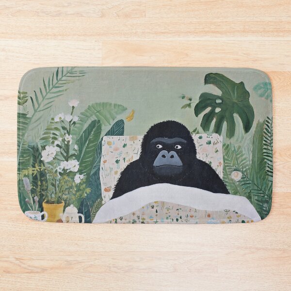 Item preview, GORILLA IN BED designed and sold by lautir.
