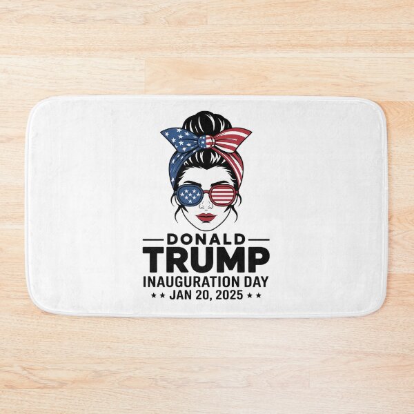 Item preview, Inauguration Day 2025 Trump Girl Messy Bun11  designed and sold by RoyTill0Art.