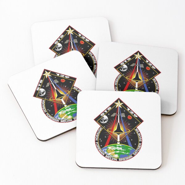 Item preview, Space Shuttle, STS-129, Mission Patch designed and sold by CharlieDesings.